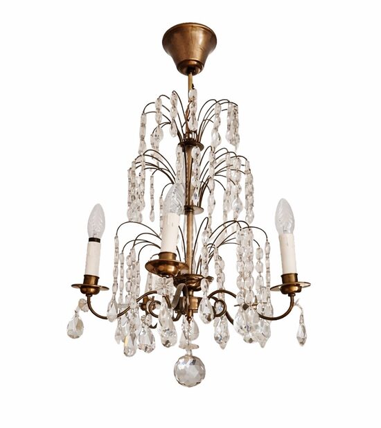 Antīka franču lustra